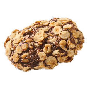 Rugbrødssnack m. chokolade