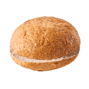 Øko Fuldkornsburgerbolle