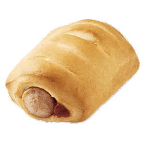 Pølsehorn m. ketchup