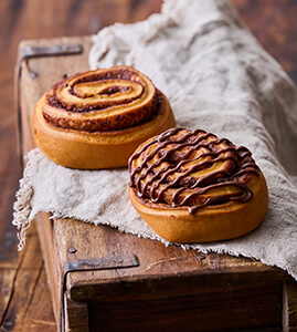 Bløddejssnegl m. chokolade