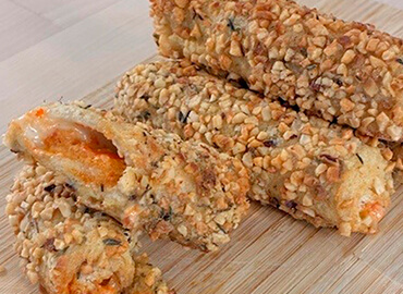 Toast ruller m. flødeost