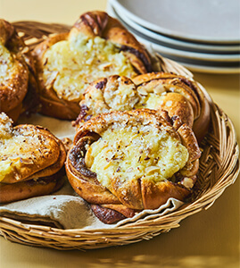 Kanelsnurre m. cream cheese