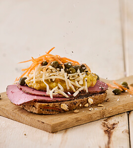 Karottenschwarzbrot